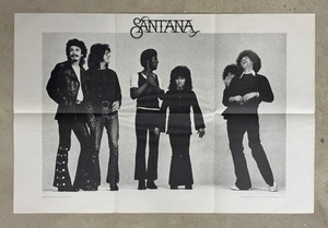 Póster álbum Santana 1970 22" x 33" excelente estado - Imagen 1 de 1