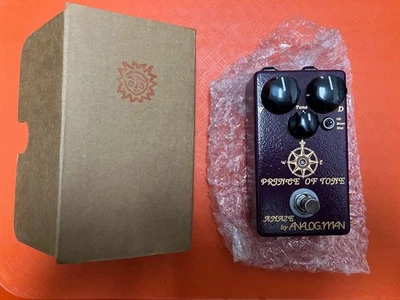 Pedal Overdrive Analogman Prince of Tone POT Original - COMO NUEVO 2013  Foto 1 de 4