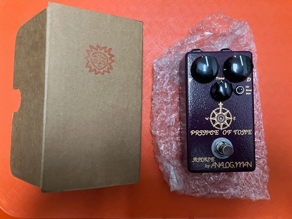 Analogman Prince of Tone Overdrive Pedal POT Original - MINT 2013  - Image 1 of 4