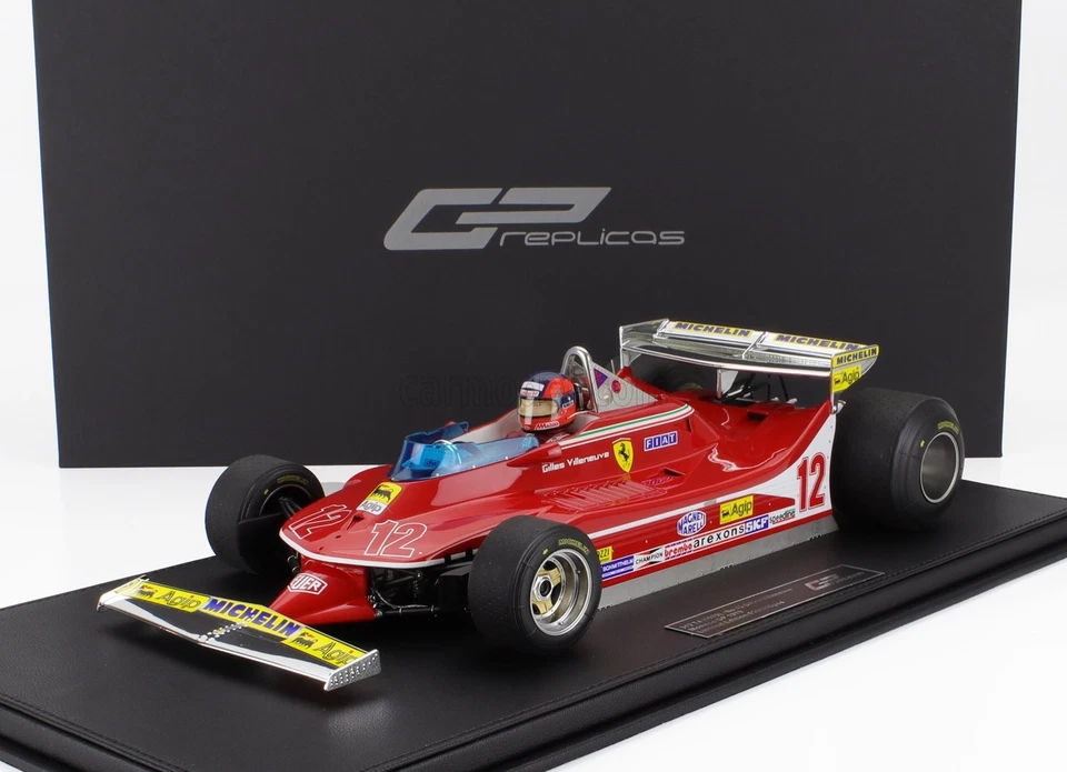 1/12 GP-REPLICAS - FERRARI - F1  312T4 N 12 MONACO GP (with pilot GP12-01DWD - Immagine 1 di 1