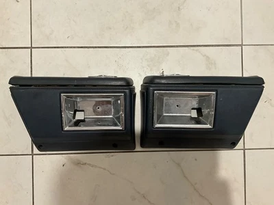 Reposabrazos de puerta trasera Chevy Caprice 1986-90 OEM azul sapiro 9c1 Foto 1 de 4
