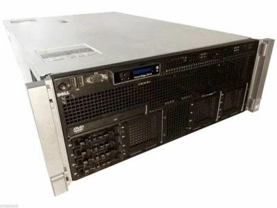 Dell PowerEdge-R910 4x E7-4850-Turbo-2.0Ghz Xeon-10-CORES 128GB DDR3 16x 600GB - Image 1 of 3