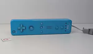 Blue Teal Official OEM Nintendo Wii Remote Wiimote Motionplus Controller RVL-036 - Picture 1 of 6
