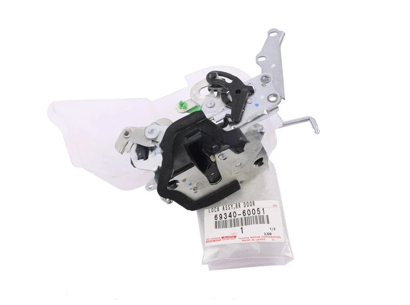Оригинальный замок задней левой двери в сборе подходит для Toyota Land Cruiser 1993-2006 69340-60051 - Изображение 1 из 1
