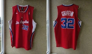 Camiseta de baloncesto de los Clippers de Los Ángeles EE. UU. NBA Adidas 52 camiseta #32 Blake Griffin - Imagen 1 de 6
