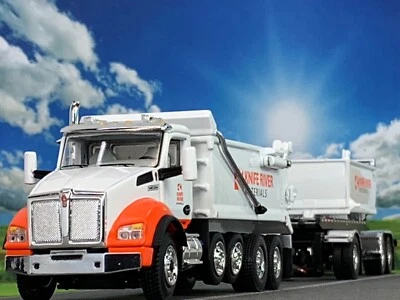 1/64 DCP KENWORTH T880 ROGUE DUMP AND TRANSFER TRAILER TT&C SHOW TRUCK - Image 1 of 4