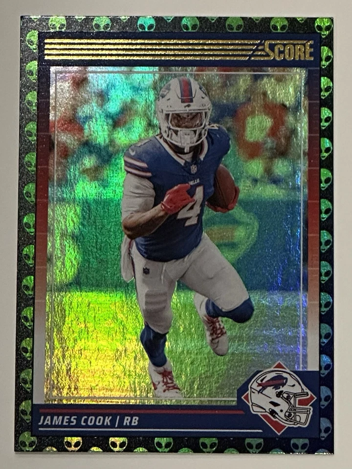 2024 Score - Extraterrestrial #29 James Cook Buffalo Bills 👽 - Image 1 of 4