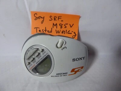 Sony Walkman SRF-M85V AM/FM TV/Weather Band Radio Clip Mega Bass - Image 1 of 3