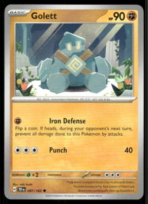 SV05: Temporal Forces #087/162 Golett - Image 1 of 2