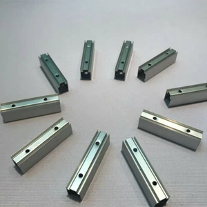 10Pcs 2" Channel Mounting Holder Aluminum Rail 2 Holes for 8X17mm LED Neon Rope - Picture 1 of 6