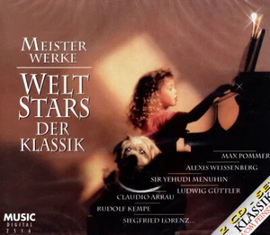 Meisterwerke - Weltstars der Klassik / 2CD-Set / originalverpackt / OVP - Bild 1 von 2