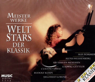 Meisterwerke - Weltstars der Klassik / 2CD-Set / originalverpackt / OVP - Bild 1 von 2