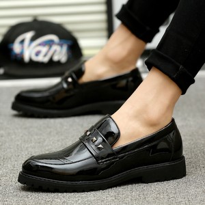 Mens Pointy Toe Dress Casual Wedding Carved Leather Nightclub Rivet Work Shoes 