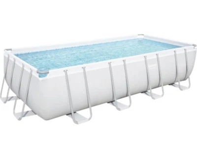 Bestway Aufstellpool Framepool-Set 488x244x122cm Sandfilter ChemConnect Leiter - Bild 1 von 4