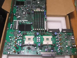 DELL 0X7322 MOTHERBOARD 2x SOCKET 604 DDR2 POWEREDGE 2800 2850 - Foto 1 di 7