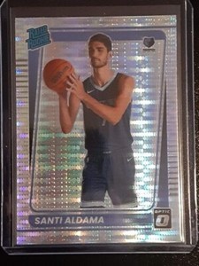 2021-22 Donruss Optic Silver Pulsar Prizm Rated Rookie RC #176 - Santi Aldama