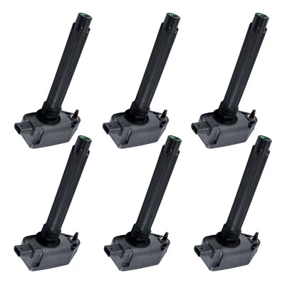 Pacote com 6 bobinas de ignição para Chrysler Voyager Pacifica 3.6L V6 2017-2020 2021 - Imagem 1 de 4