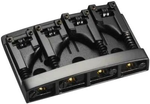Schaller Bass Bridge 3D-4 BC - 4 string, top load 4 String Bass Guitar Bridge - Picture 1 of 2
