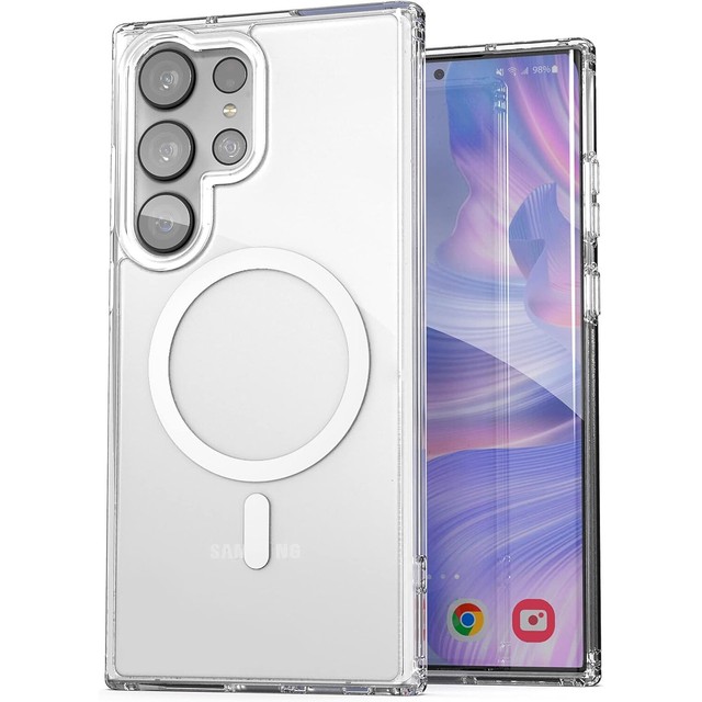 DailyObjects Popcorn Icon Classic Clear Case Cover For Samsung Galaxy S10