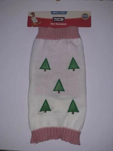 Beautiful Heart to Tail Holiday Dog Pet Sweater Size Small - Picture 1 of 4