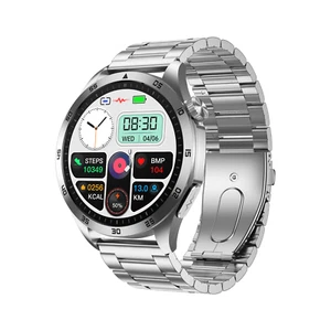KARDENA® CARE PRO 4 Plus 2025, błyszczące srebro, SOS, EKG, 9 pomiarów witalności, IP68 - Zdjęcie 1 z 13