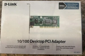 D-Link DFE 530tx - network adapter (22643) Network Adapter New Still In Box - Picture 1 of 3