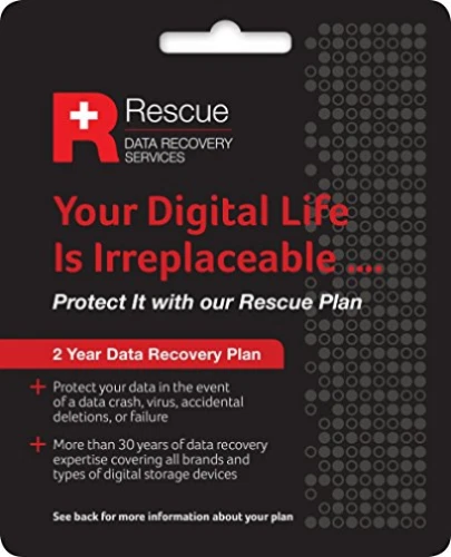 Seagate STZZ758 Rescue 2 Years Data Recovery Service Plan for HDD and SSD