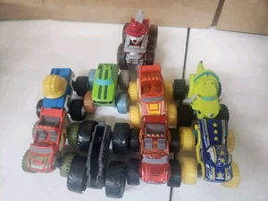 Blaze and the Monster Machines Die Cast Lot of 9 - Many Rare! FAST SHIPPING - Picture 1 of 7