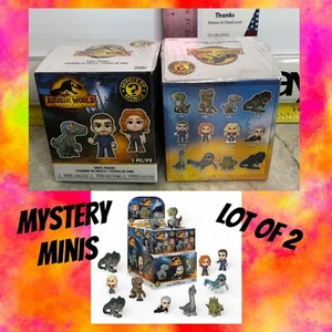 Funko Mystery Mini Figure - Jurassic World Dominion Lot Of 2 - BLIND BOX - New - Picture 1 of 7