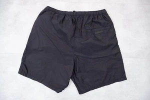 Pantalones cortos de natación Prada para hombre talla 46 negros con logotipo insignia - Imagen 1 de 12