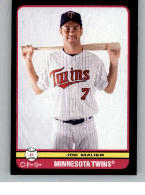 2009 O-Pee-Chee Black #350 Joe Mauer (ref 142052) - Image 1 of 2