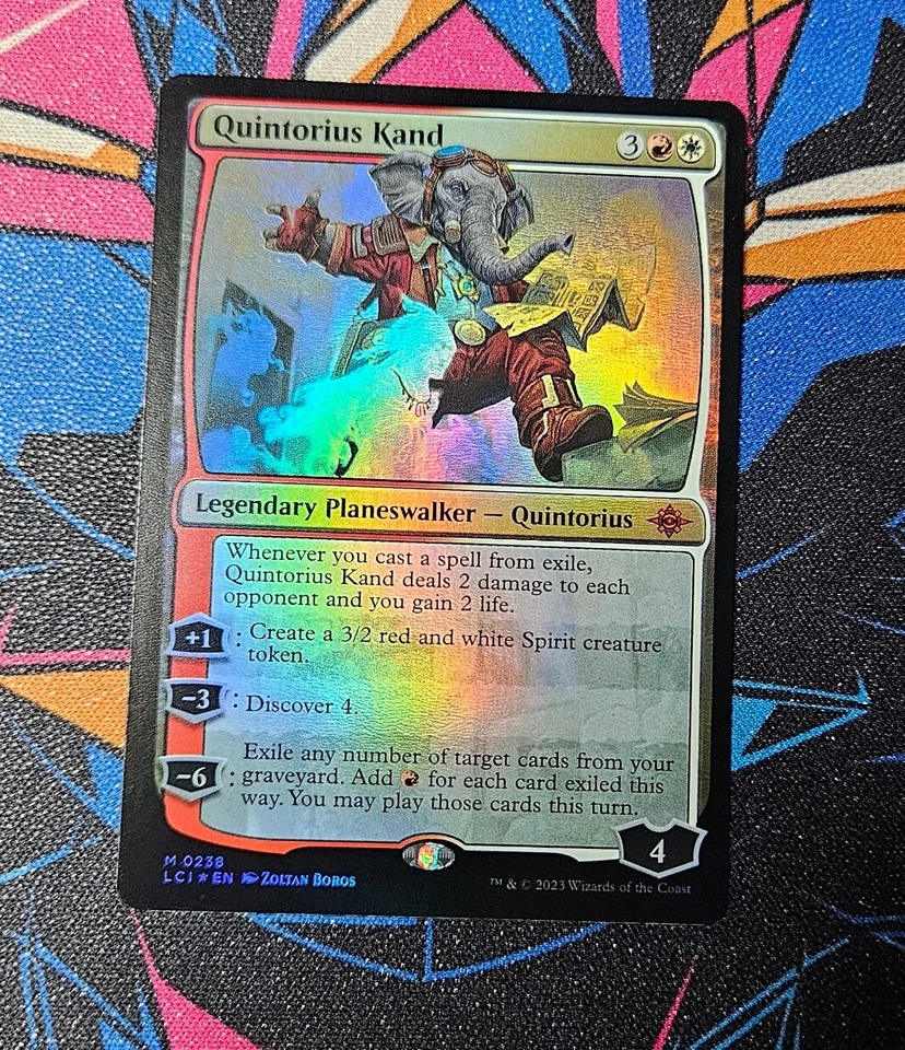 Quintorius Kand NM Foil MTG Lost Caverns of Ixalan Unplayed Magic 238 LCI - Image 1 of 1