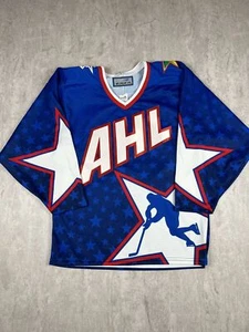 Vintage 2000 AHL All Star Classic Game Bauer Hockey Jersey Blue Men’s Size S - Picture 1 of 10