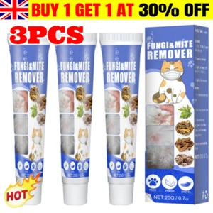 3X Pet Skin Cream Treatment Ringworm Mites Anti-Itch Avoid Infections Pet Care - Picture 1 of 10