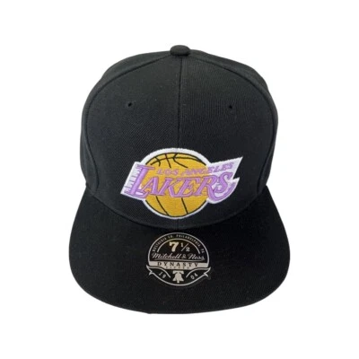 De colección 1904 Los Angeles Lakers Mitchell & Ness Talla 7 1/2 Hombres/Mujeres Sombrero Nuevo Foto 1 de 4
