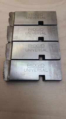 Ridgid 47820 1 - 2" NPT  HS Universal Dies - Image 1 of 3