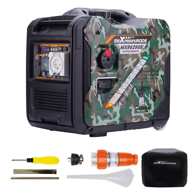 Inverter Generator 5.5kW Peak 5.0kW Rated Portable with Electric Start ECO-mode - Image 1 of 4