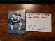 2020-21 Metal Universe Sky Box Hockey Leon Draisaitl 97-98 Retro Insert R-7