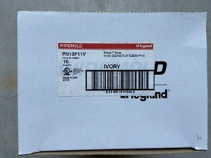 Wiremold Eclipse Series NM 90 Degree Flat Elbow PN10F11V~NIP - Picture 1 of 2