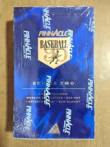 1995 Pinnacle Baseball Series 2 Factory Sealed Box 36 Packs Find Museum Artist