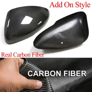 For Honda 10TH Gen Accord 2018-2022 Carbon Fiber Rear View Mirror Cover Add On - Picture 1 of 12