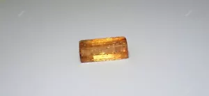 Sphere Imperial Topaz Loose Rough Meditation Gemstone Brazil 16.00 Cts 20x7x7 mm - Picture 1 of 9