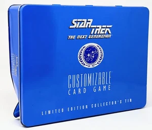 Decipher Star Trek The Next Generation Limited Edition Collector Tin Pre-Owned B - Picture 1 of 12