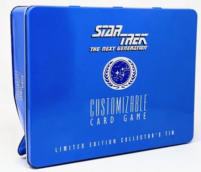 Decipher Star Trek The Next Generation Limited Edition Collector Tin Pre-Owned B - Image 1 of 4