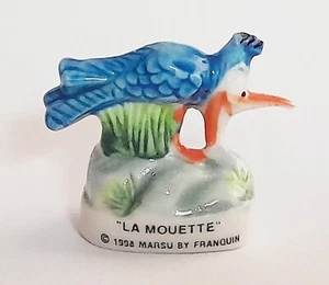 La Mouette 1998 Marsu By Franquin Möwe Miniatur Bohnenfigur Gaston Lagaffe - Bild 1 von 14