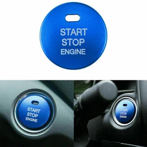 Pegatina azul de la cubierta del botón pulsador de arranque del motor sin llave para Mazda 3 MX-5 Miata - Imagen 1 de 14