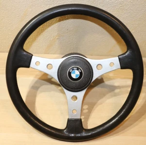 Volante deportivo original BMW 02 E10 2002 Petri 38, 3 radios, vintage 11137381 - Imagen 1 de 13