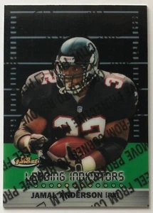 JAMAL ANDERSON 1999 Topps Finest Leading Indicators #L1 ATLANTA FALCONS - Picture 1 of 2