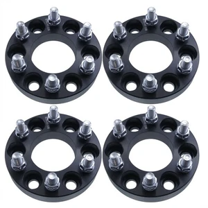 4 pcs 1.0" (25mm) Wheel Spacers | 6x4.5 or 6x114.3 | Fits Nissan Trucks SUV - Picture 1 of 3