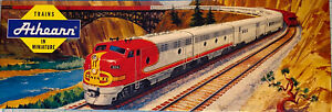 Athearn Trains HO Empty Blue Box 10 3/4 in x 3 3/4 in Brand New